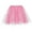 Pink, variant on Fgnfyis Europe and The United States Three Layer Tutu Skirt Adult Half Shaggy Skirt with Highlights Glitter Hot Style for Parties Hot Pink One Size