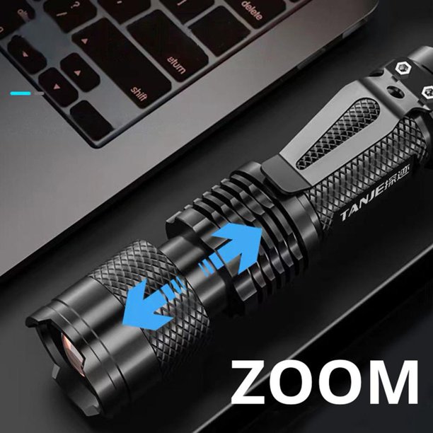 Mini linterna LED recargable XPE + COB Luz de trabajo con zoom a prueba de agua Ndcxsfigh Nuevos Originales