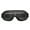 Grey, variant on Retro Outdoor Motocross Off-Road Riding UV protection Windproof Sand-proof Motorcycle Adjustable Glasses Goggles