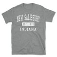 thumbnail image 1 of New Salisbury Indiana Classic Established Men's Cotton T-Shirt, 1 of 1