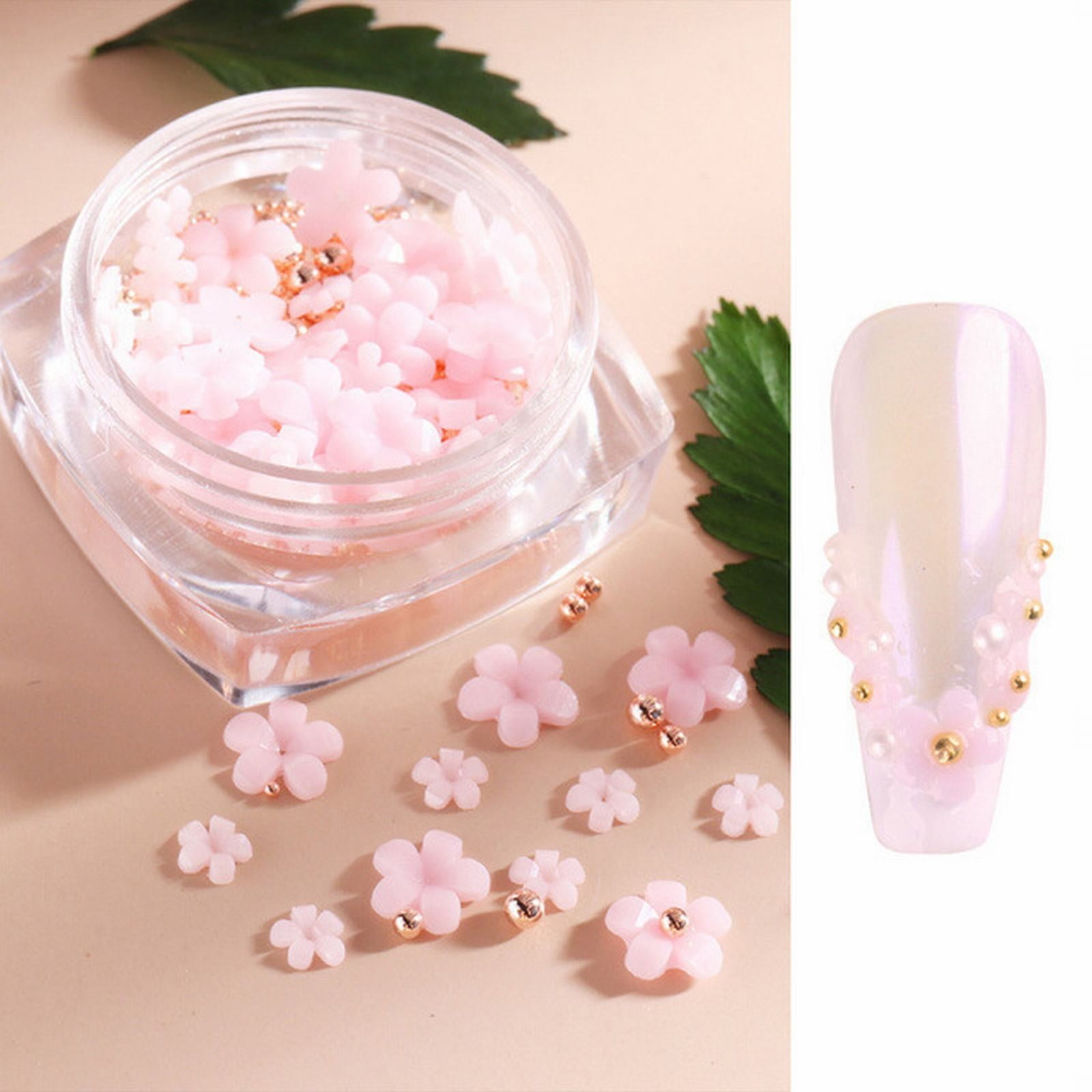 Leaf Glitter Nail Pigments compatible with Machine for Gel Nails Rhinestone Container Nail Border Gel Nail Glitter Decals Beads Nail Bling Rhinestones Nail Sticker Organizer Nail Care System