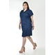 thumbnail image 2 of Vestido camisero denim Roman Fashion /Tallas Extras, 2293 (Azul dark) azul oscuro 36, 2 of 6