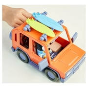 Bluey, 4-Wheel-Drive Family Vehicle, with 1 Figure and 2 Surfboards, Toddler Toy