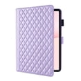 thumbnail image 2 of for Honor Pad 10/Honor Tablet 10 12.1 inch Case, Rhombus Pattern Multiple Viewing Angles Stand Slim Folio Cover (Purple), 2 of 6