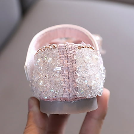 

Gubotare Comfortable Sandals for Baby Girl Toddler Little Kids Slides Sandals Summer Slip-On Sandals Slippers for Kids Girls Sandals (Pink 2.5)