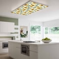 thumbnail image 3 of Sunflower Magnetic Fluorescent Light Covers for Ceiling Lights 2 x 4 Feet, Spring Green Botanical Summer Floral Office Classroom Kitchen Drop Ceiling Light Covers Lighting Filters Shade Panel 4 Packs, 3 of 9