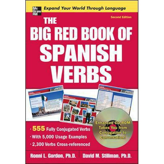 Pre-Owned The Big Red Book of Spanish Verbs with CD-ROM, Second Edition (Paperback) 0071591559 9780071591553