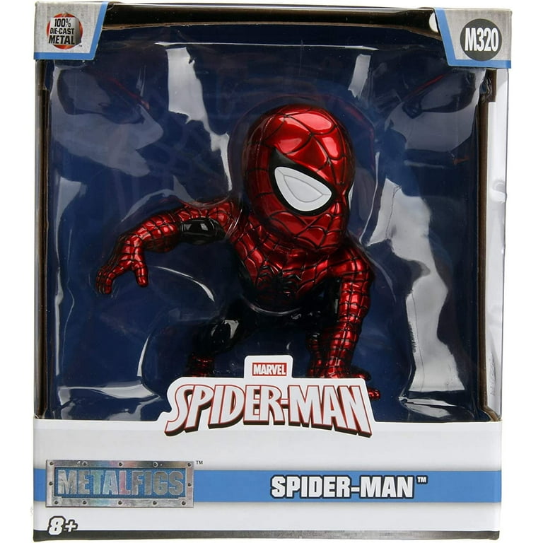 Jada Toys Metalfigs Marvel 4 Classic Spiderman Die-cast Figure - New in Box