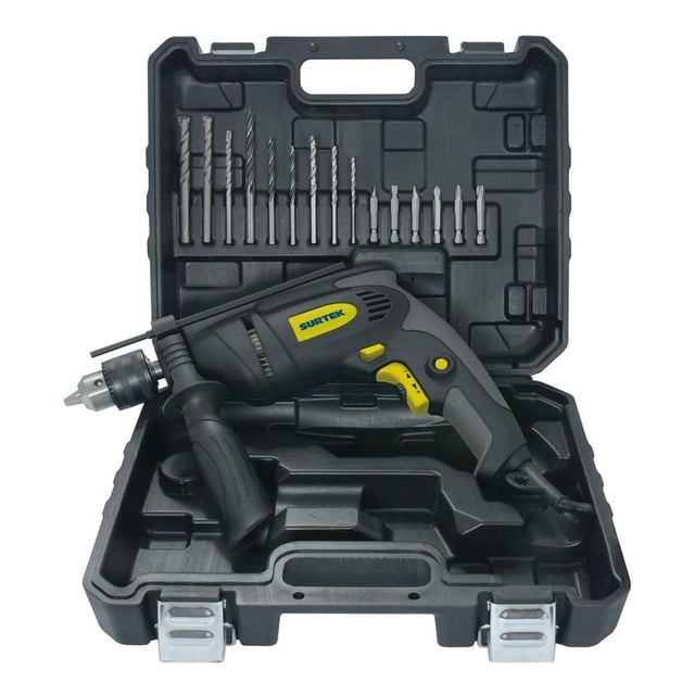 Juego Rotomartillo Broquero 1/2 700W Accesorios SURTEK RM612CK