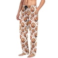 thumbnail image 4 of JSTEL Basketball Funny Cartoon Men's Sleepwear Mens Pajama Pants Bottoms with Pockets, XL, 4 of 6