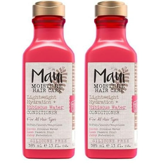 Acondicionador Maui Moisture Lightweight Hydration 385 ml (paquete de 2)