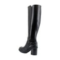 thumbnail image 3 of Vionic Womens Black Leather Trabuco Knee High Boots 7.5M, 3 of 8