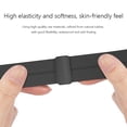 thumbnail image 5 of husxh Silicone Smart Watch Band Breathable Magnetic Folding Buckle Replacement Sport Watch Band Adjustable Sport Wrist Band Comfortable Sweatproof for Samsung Galaxy Fit 3 Smart Watch, 5 of 9