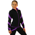 thumbnail image 2 of Chloe Noel J636F Fleece Figure Skating Jacket, 2 of 2