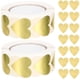 thumbnail image 2 of 2 rollos de calcomanías de etiqueta de sellado autoadhesivas pegatinas en forma de corazón pegatinas de sello de envoltura, 2 of 9