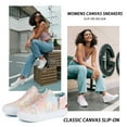 thumbnail image 6 of JENN ARDOR Women Wedge Sneaker Platform Sneakers for Women Hidden Wedge Zipper Platform Shoes, 6 of 8