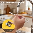 thumbnail image 5 of Powerful 600W Hand Mixer, 5 Speed + Eject Button,Self-Control,Lightweight Stainless Steel Hand Beaters *2 , for Baking, Cookies,Cream,and Kitchen Mixer Machine, 5 of 10