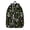 Black-66, variant on Artistic Skeleton and Skull Backpack, Durable School Bag Featuring Retro Floral Design with Mystic Gold and Geometric Elements