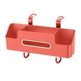 thumbnail image 3 of Caja de almacenamiento genérica Colamx organizador de accesorios para el respaldo del asiento rojo, 3 of 8
