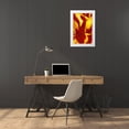 thumbnail image 3 of Poelstra-Holzhaus, Yvonne 10x14 White Modern Wood Framed Museum Art Print Titled - Magnificant Flower II, 3 of 4