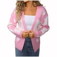 thumbnail image 3 of LSLJS Cardigan Sweaters for Women Button Down Sweaters Casual Trendy Valentine's Day Heart Print Fall Cozy Sweaters, Gifts for Women, S-XL, 3 of 6