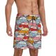 thumbnail image 2 of Fotbe Cute Cars Pantalones Cortos de Pijama para Hombre, Ropa de Dormir, Pantalones de Pijama Cortos para Hombre-4X-Large, 2 of 6