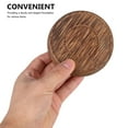 thumbnail image 5 of Worgeous Round Wooden Riser for Home Use Brown Small Wood Stand for Display Plant and Decor 7.8cm, 5 of 8