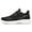 Black, variant on CHICVOMEY Men's Sneakers Breathable Mesh Walking Shoes Lightweight Fashion Sneakers with Shock-Absorbing & Non-Slip Sole for Casual Work Travel Sneakers