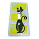 thumbnail image 2 of Placa de pared para interruptor de palanca, moderna y bonita, cubierta de repuesto para interruptor de luz Amarillo, 2 of 9