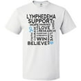 thumbnail image 3 of Inktastic Lymphedema Awareness Month Ribbon T-Shirt, 3 of 5