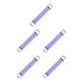 thumbnail image 1 of Decodeary 30-150lbs Chest Expander Rally Strap Elastic Band Rope Resistance Leg Foot Deep Blue 67 x 11cm 5Set, 1 of 6