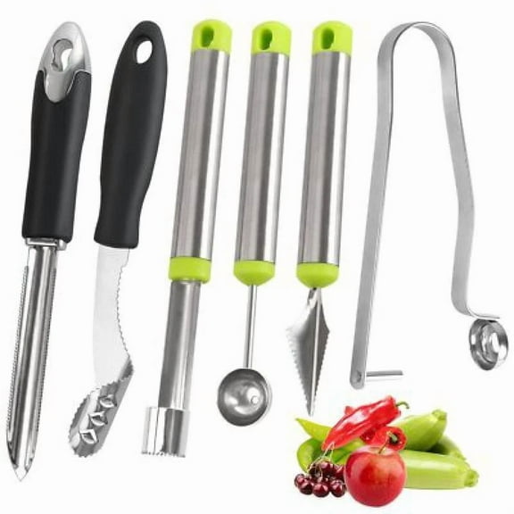 Vegetable Corer Tools Stainless Steel Chili Tomato Corer Remover Seed Remover