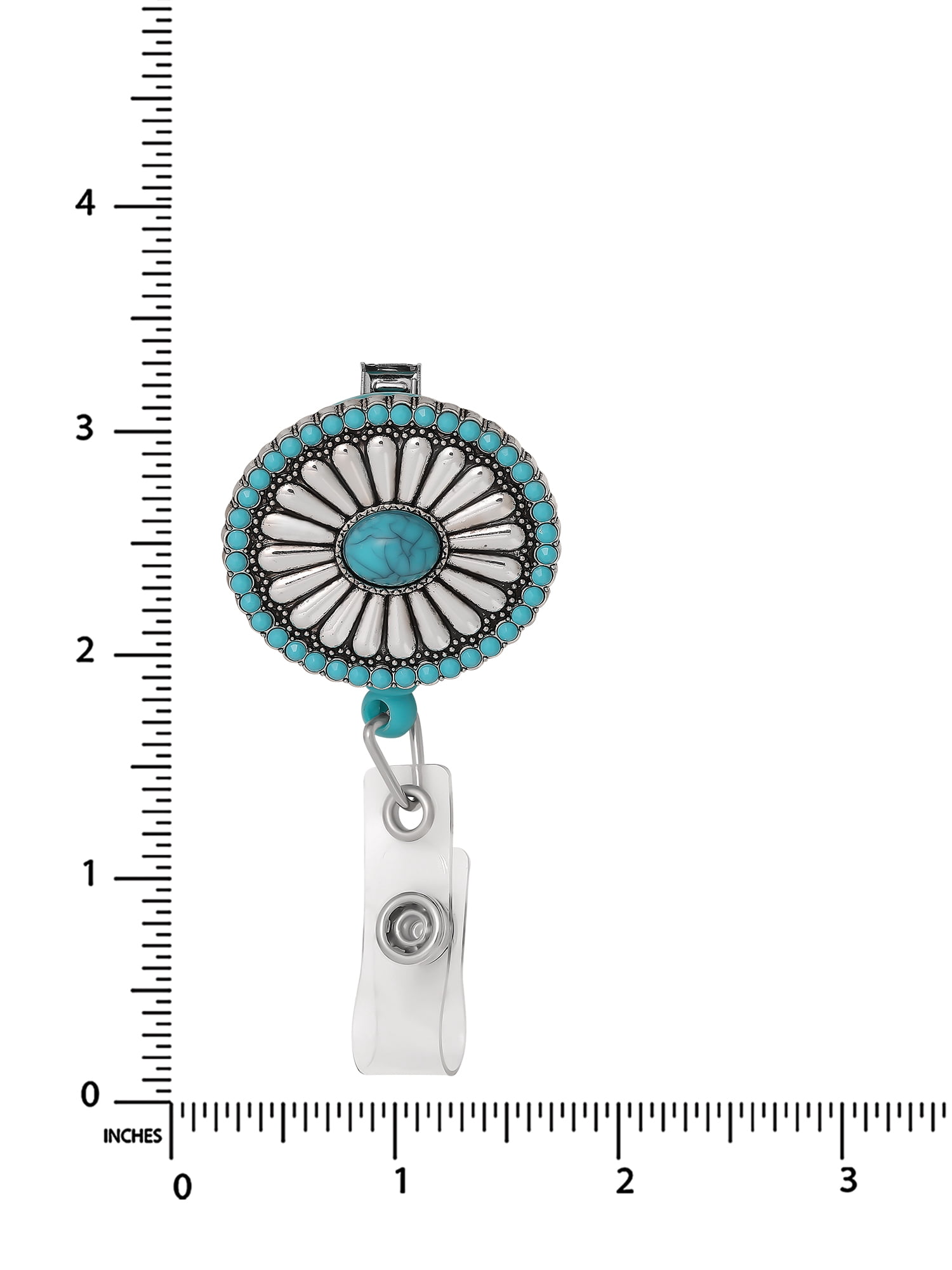 当時物 レトロ 猪越 手動式レジスター KITTY-Ⅱ 手回し式 R8SD36 Jessica Simpson Western Faux Turquoise Badge Reel, Retractable ID
