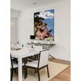 thumbnail image 6 of "Oceanside Picnic" Painting Print on Wrapped Canvas, 6 of 7