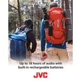 thumbnail image 4 of JVC Portable Wireless Speaker with Surround Sound, TWS Stereo Function, Bluetooth 5.0, Waterproof IPX5, up to 18-Hour Battery Life - SPSX3BT,Black, 4 of 5