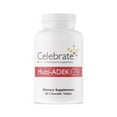 Celebrate Vitamins High ADEK Multivitamin Chewables, Iron Free ...