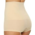 thumbnail image 4 of Flexees Womens Shapewear Seamless Hi-Waist Boyshort, 4 of 4