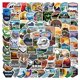 thumbnail image 1 of Paquete de pegatinas National Park, 100 unidades, Colorful Mountain y W, 1 of 2
