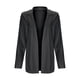 thumbnail image 4 of Gibobby Blazer para mujer chamarra casual para mujer de manga larga con frente abierto para trabajo oficina para el trabajo(Negro,G), 4 of 5