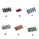 thumbnail image 2 of Juego de 10 piezas de pernos Kenally aleación de aluminio tornillos universales motocicleta Mis Azul, 2 of 6
