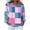 Pink, variant on Sheghy Tops for Women Lapel Solid Long Sleeve Loose Casual Summer Blouse Tops Pink S