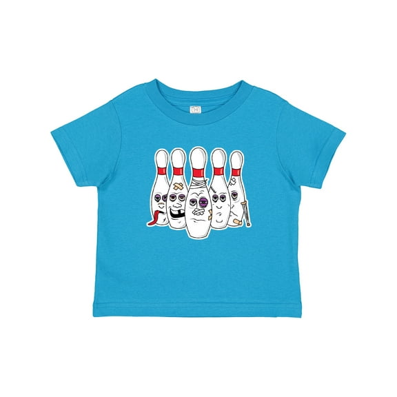 Inktastic Beat Up Bowling Pins Boys or Girls Baby T-Shirt