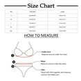 thumbnail image 6 of TOWED22 Women's Twist Front Bikini Top V Neck Push Up Padded Swimsuit Top Bathing Suits(Red,M), 6 of 6