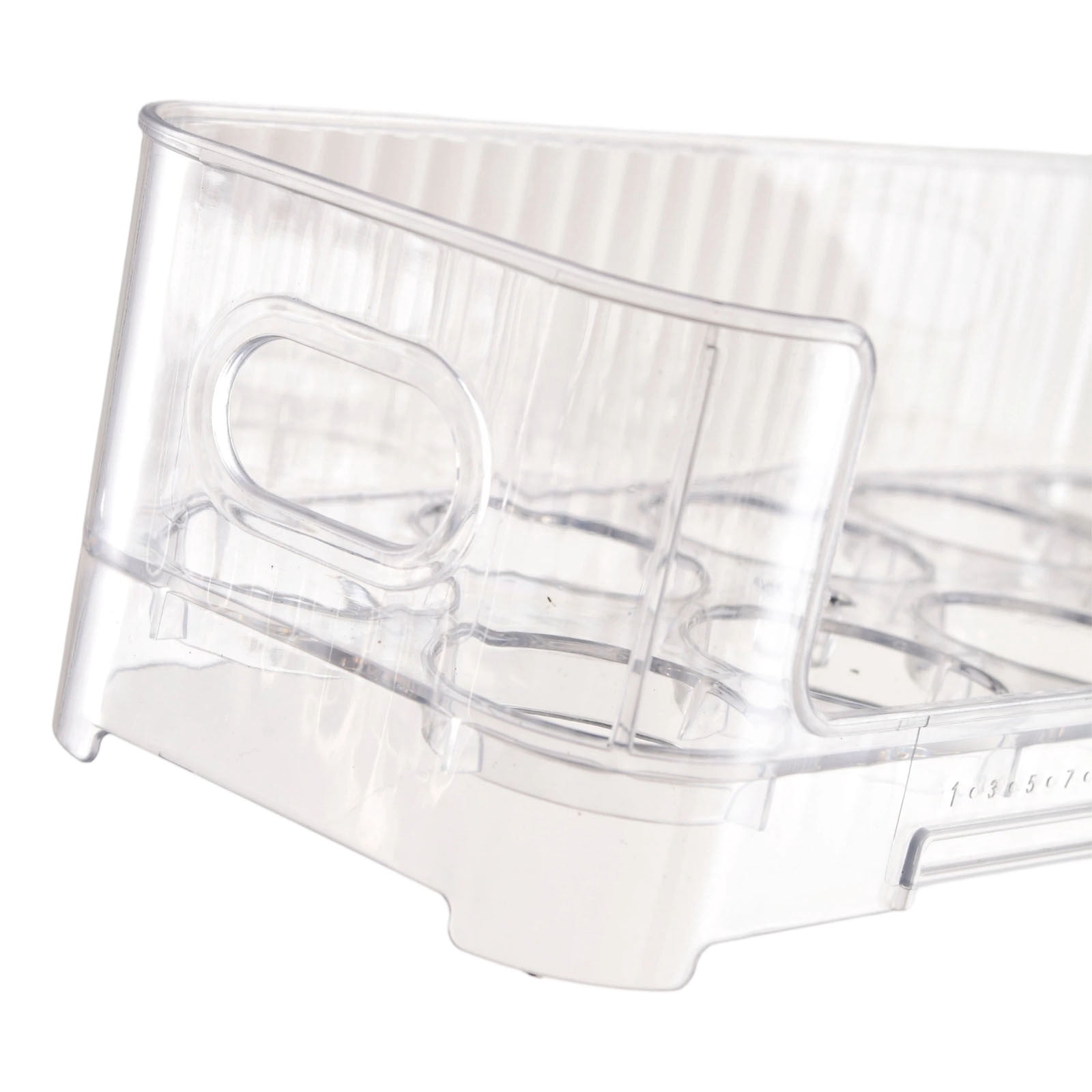 Two Layer Flip Up Egg Storage Container for Refrigerator, Holds 20 Eggs, Space Saving Design with Clear BPA Free , Easy Access Egg Organizer Box for Fridge