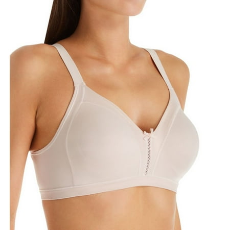

Women s Bali DF0044 Double Support Soft Touch Wirefree Bra (Sandshell 40D)