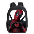 thumbnail image 1 of Mochila con dibujos animados periféricos de Marvel Deadpool para chico guapo, creativa, personalizada, para estudiantes, regalo escolar, 1 of 1
