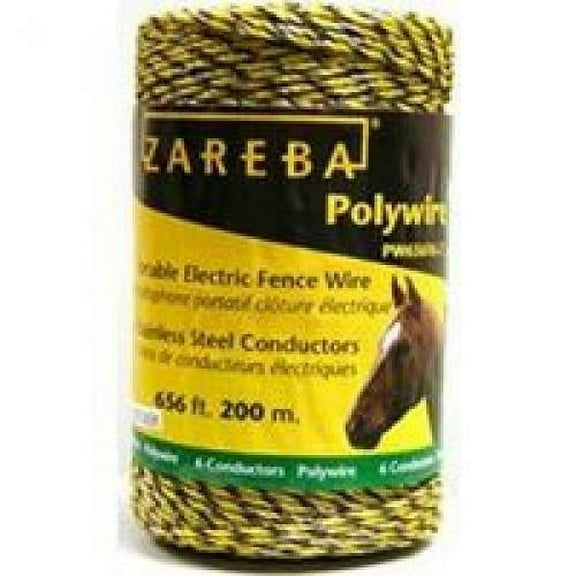 Zareba 200-Meter 6-Conductor Portable Electric-Fence Polywire