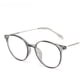 thumbnail image 4 of Adecuado para múltiples escenarios Gafas lisas y ligeras para mujer, montura de gafas de arroz ovaladas retro, gafas coreanas antiluz azul, 4 of 4