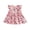 Pink, variant on BemeyourBBs Toddler Baby Girls 4th of July Dress Outfit Patriot Independent Day Dress Summer Clothes Fly Sleeve American Flag Bow Print Casual Holiday Dress Baby Girls Fourth of July Clothes
