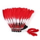 thumbnail image 2 of Tocado de plumas indio, tocado indio nativo americano para actuaciones de cosplay Rojo Blanco, 2 of 8